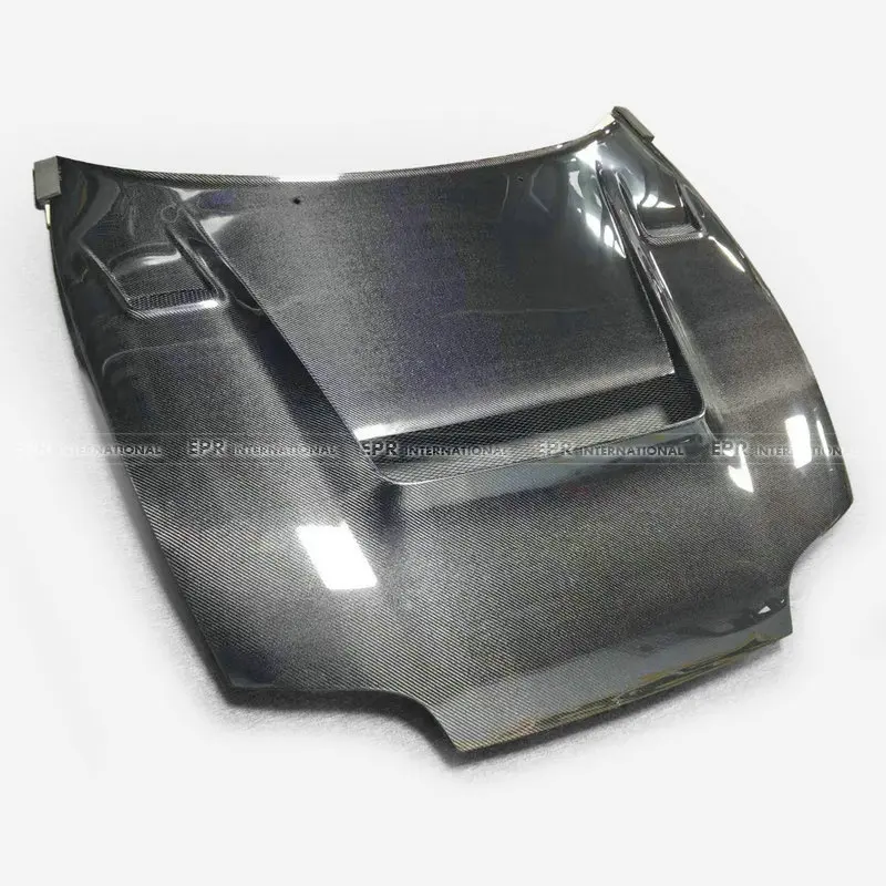 

SAAR Suitable for Toyota Supra MK4 A80 Carbon Fiber Varis Style Hood Vent Heat Dissipation Engine Hood Modification