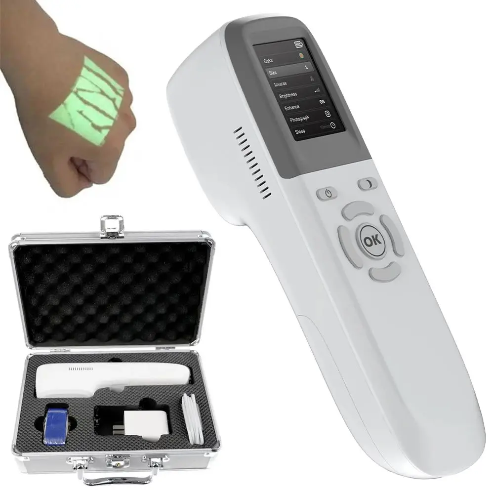 QV-600 Recién Nacido y adulto Clínico Tamaño real Tamaño de imagen ajustable Visor médico de protección de venas / Buscador de venas