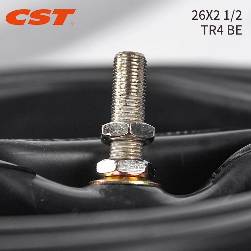 CST Bicycle Inner Tube 26*2 1/2 Mountain Bike off-road Butyl Rubber TR4 be 26inch Electric Bicycle