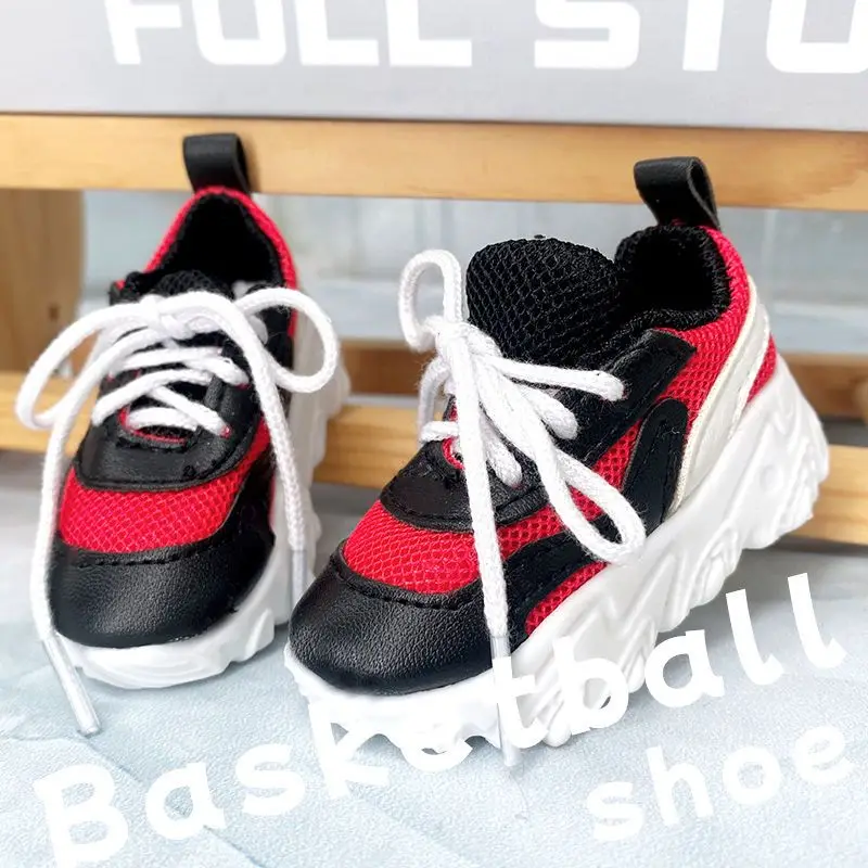 Size 7.5*2.5cm 1/3 Bjd Doll's Mesh Sport Shoes for 60cm Doll Dress Up Accessories Toys for Children