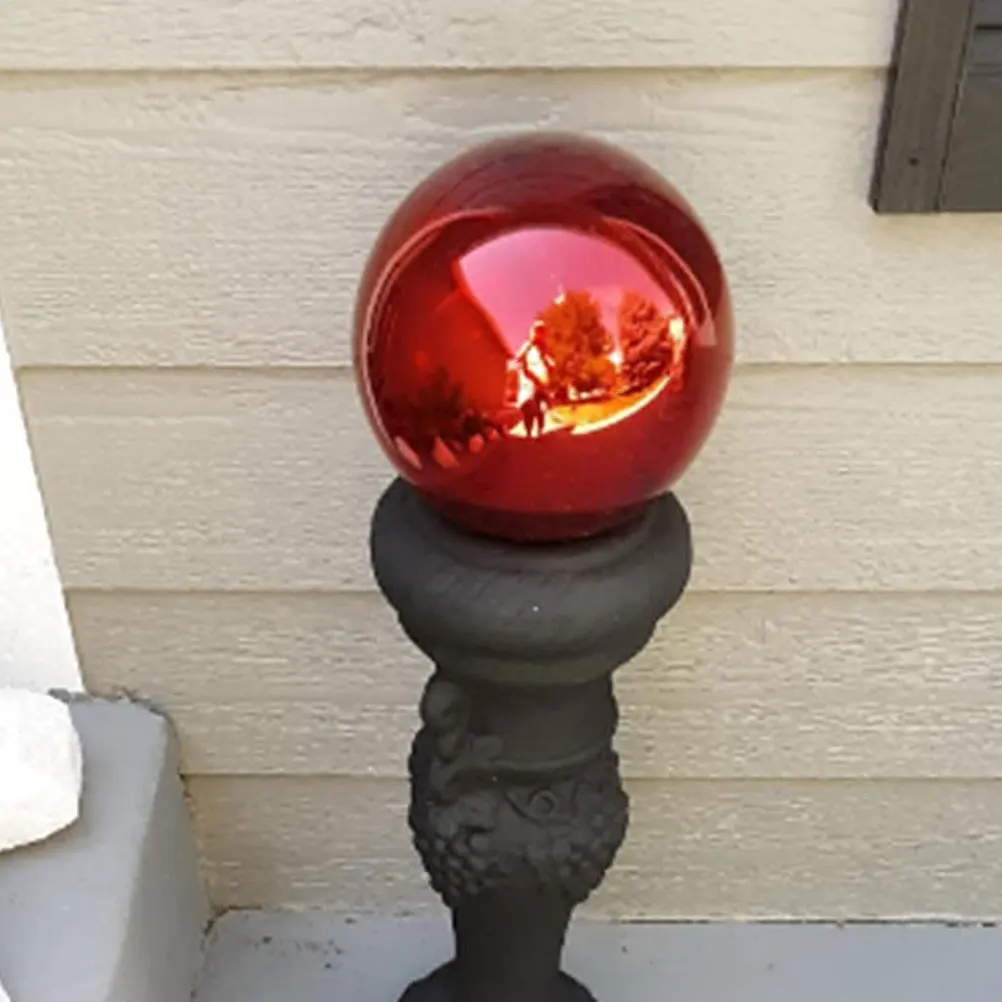 

Mirror Reflective Ball 150MM Diameter Colored Stainless Steel Gazing Globe Garden Decor Sphere Outdoor Pool Adornment