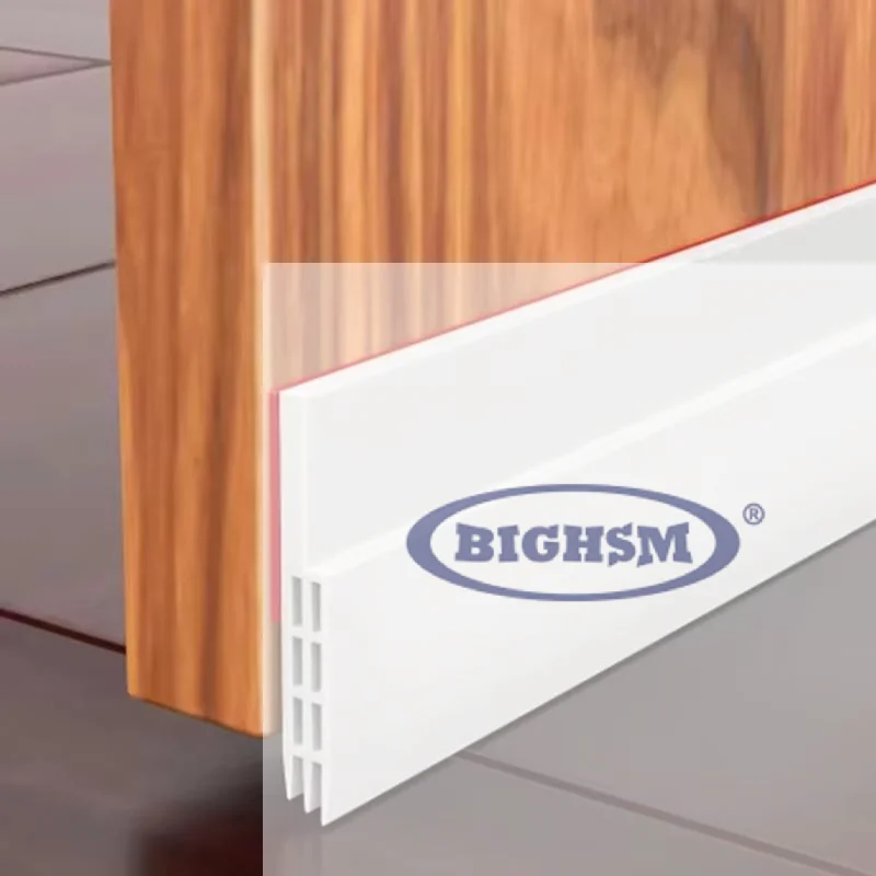 Door Bottom Sealing Strip Windproof Dust Stopper Guard Rain Weatherstrip Noise Reduction Insulator Sealer Home Hardware