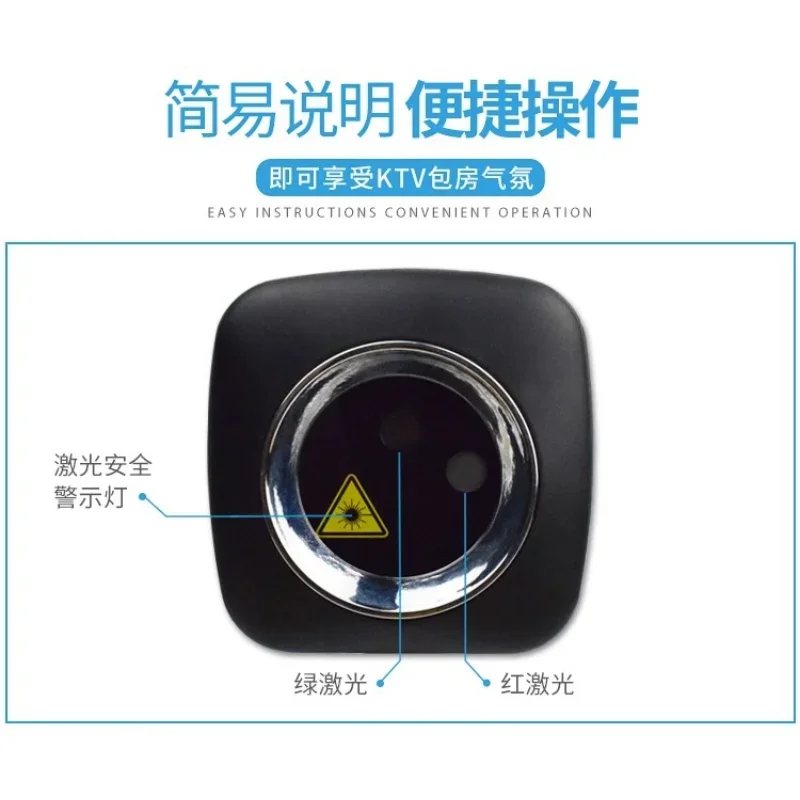

Small New RGB Laser Scanner Beam Effects Stage Lighting Sound Activation Bedroom Laser Projector Lighting Party LED Indoor Stage