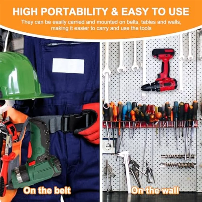 

A21Q -24PCS Belt Clip For Drill Clips Replacement Belt Hook Clip For N268241 For 20V MAX Tools DCD980 DCD985 DCD980L2 DCD985L2