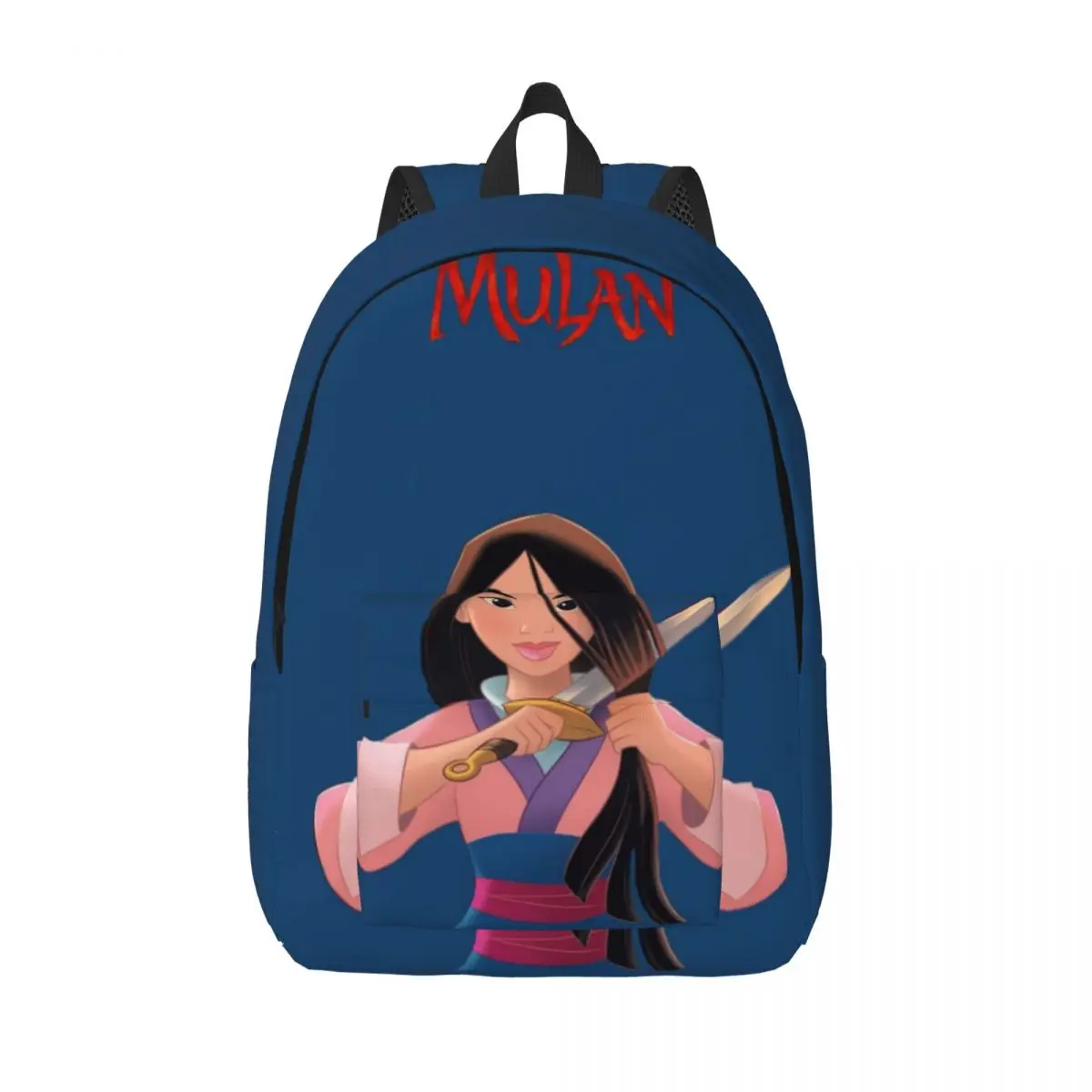 

Custom Mulan Funny Cartoon Travel Canvas Backpack Women Men School Laptop Bookbag College Student Daypack Bags
