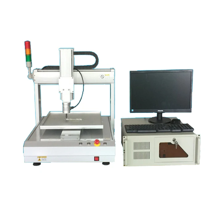 Drie-assige knoptype perstype lastslag curve testmachine