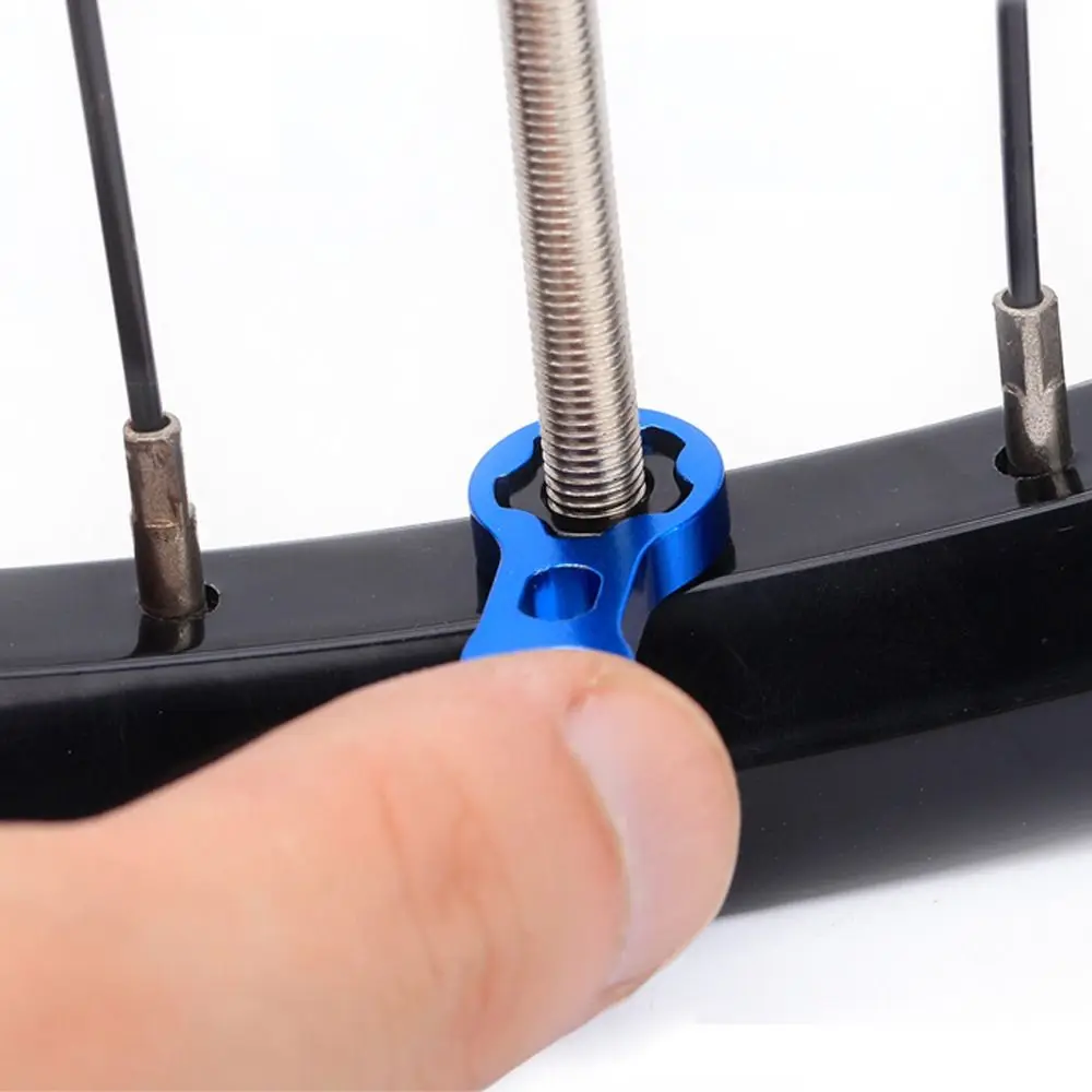 

Nozzle With Installation Wrench Bicycle Tubeless Vacuum Tire Valve Nut Tire Nozzle Lock Tire Valve Cap Bike Presta Valve Nut