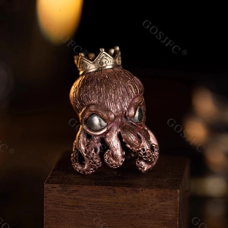 9HAND クトゥルフペンダント EDC ストレスリリーフおもちゃナイフペンダント DIY パラコード編組トレンディプレイハンギングペンダント