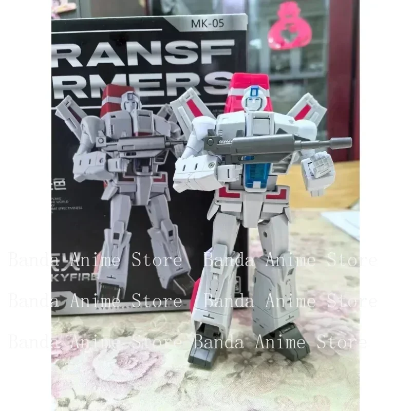 ของเล่นแอ็คชั่นฟิกเกอร์ ทรานส์ฟอร์เมอร์ส MK TOYS MK-05 MK-05B MK05 MK-05S MK05S 2.0 เวอร์ชั่น Jetfire Skyfire KO NA H45 H45B H45EX G1 มีสินค้าในสต็อก