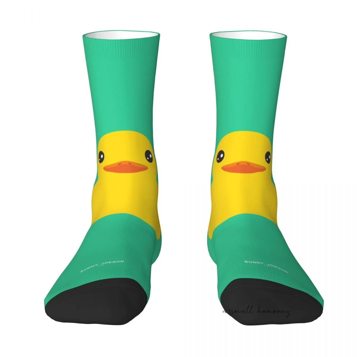 

Yellow Duck Comfortable Adult Socks with Eye-catching 3D Printed Patterns Ideal for Everyday Wear