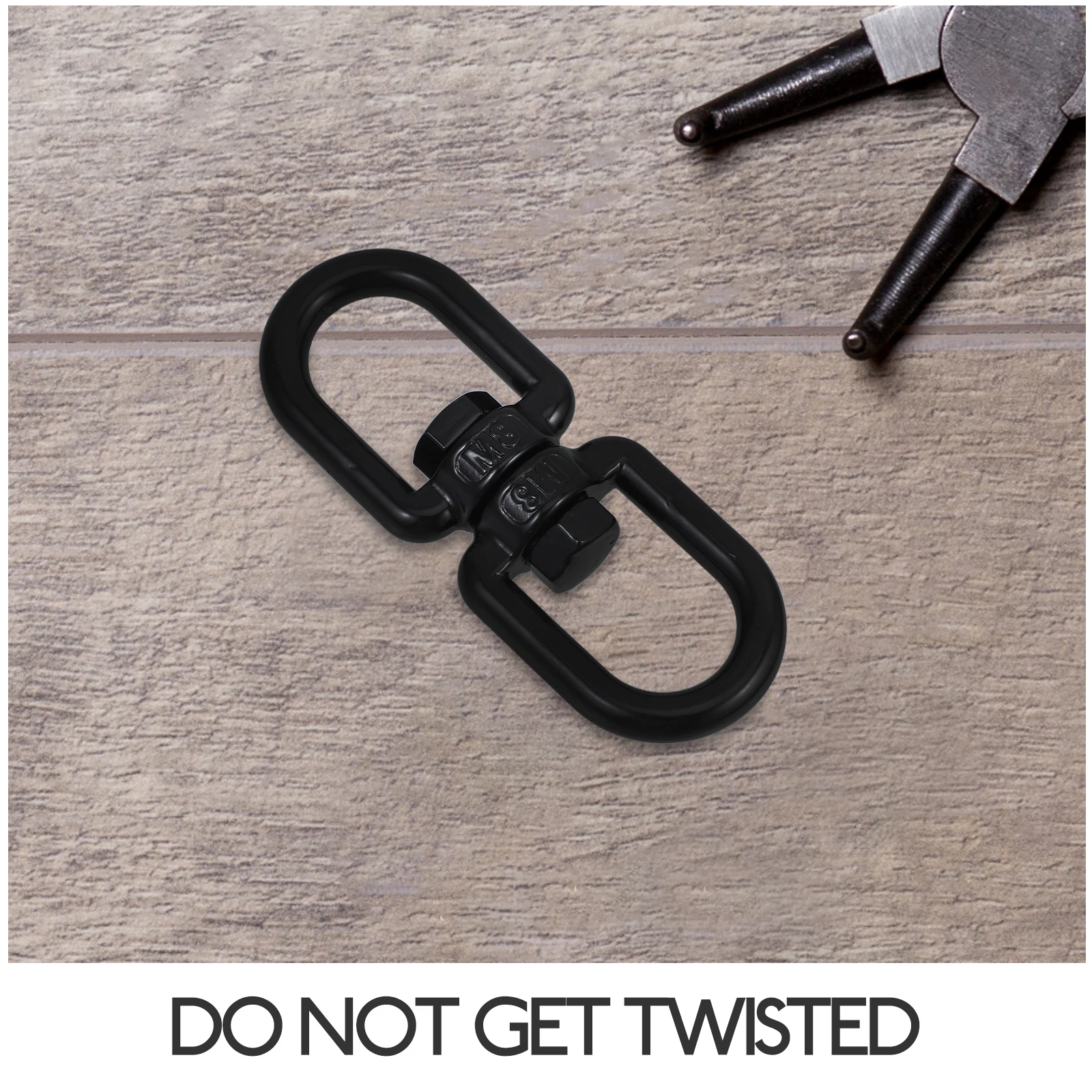 خطاف دوار عالي التحمل من الفولاذ المقاوم للصدأ لكرسي أرجوحة أرجوحة الشجرة جهاز دوران أرجوحة حركة سلسة #4