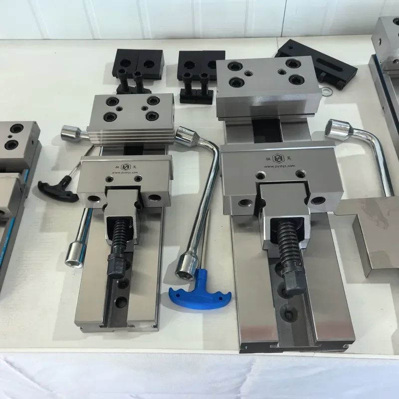 Morsas de Precisão Modulares para Fresadoras GT150 150*200 GT175 175*300, Morsa GT com Acessórios para Máquinas CNC