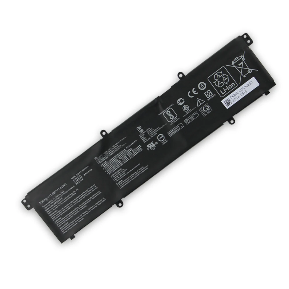 42Wh 新しいバッテリー C31N1915 Asus ExpertBook B1 B1400 B3400C