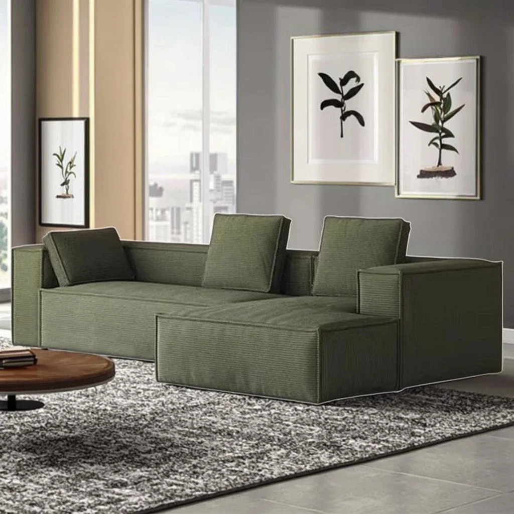 

A Benutzer definierte Farb kombination Wohnzimmer Ecksofa Vakuum versiegeltealiya Packung Drucks chaum для отеля-und