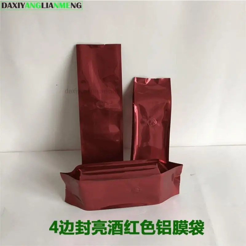 10pcs/lot 1 Pound 32x10cm+6cm COLOR Aluminum Foil Zipper Sealing Bag Coffee Beans Zipper Packaging Bag Oneway Exhaust