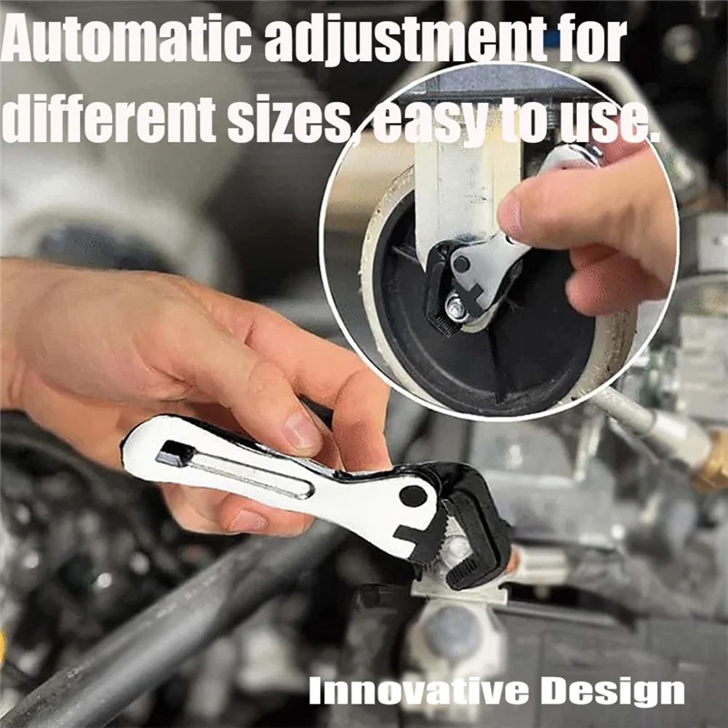 

ABLA-The Mini Stubby, Мини-саморегулирующийся ключ, Мини Stubby Wrench, Мини Stubby Pipe Vice Wrench, Портативный гаечный ключ