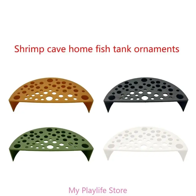 Landscape Hallowed Cave Hideouts FishTank Decorations for Aquariums Terrarium Shrimp Hideouts Simple Ornaments