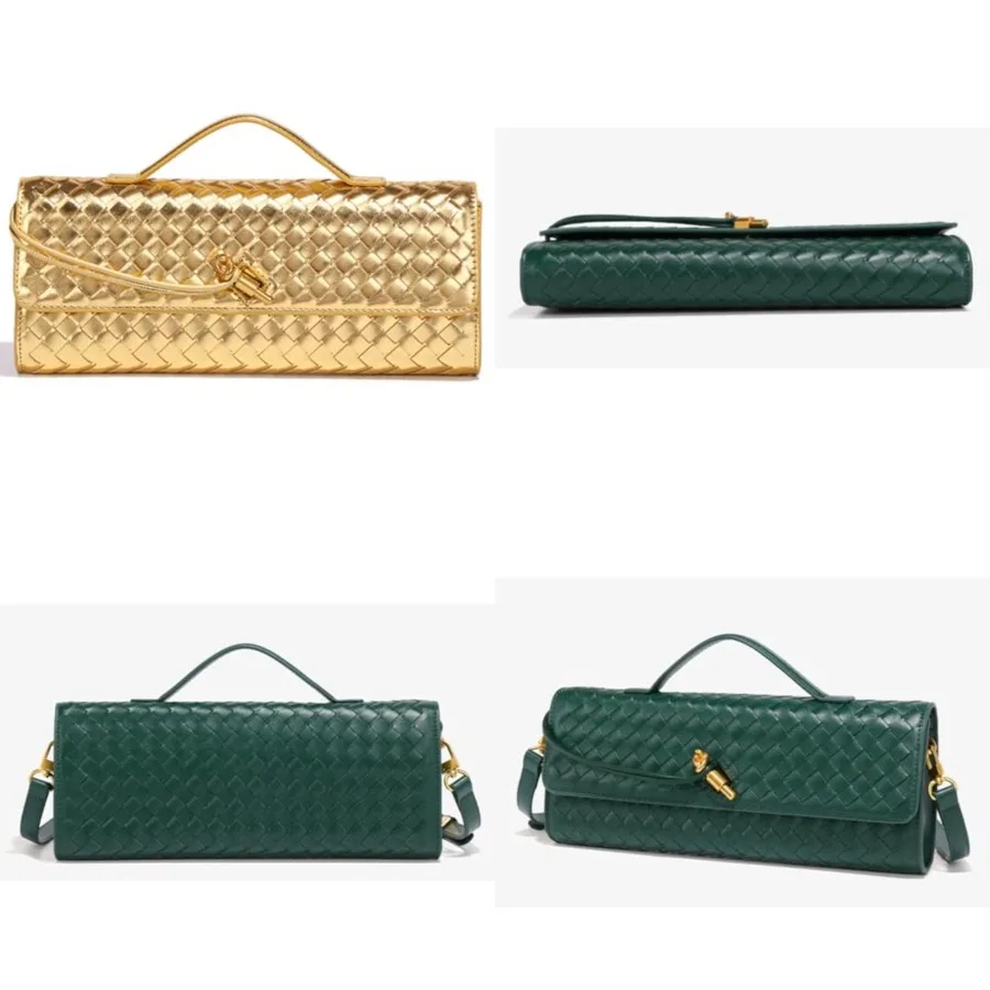 Upbull Trendy Woven Evening Clutch Purses Women Underarm Shoulder Handbag Cute Satchels Crossbody Purse PU Leather Wallet