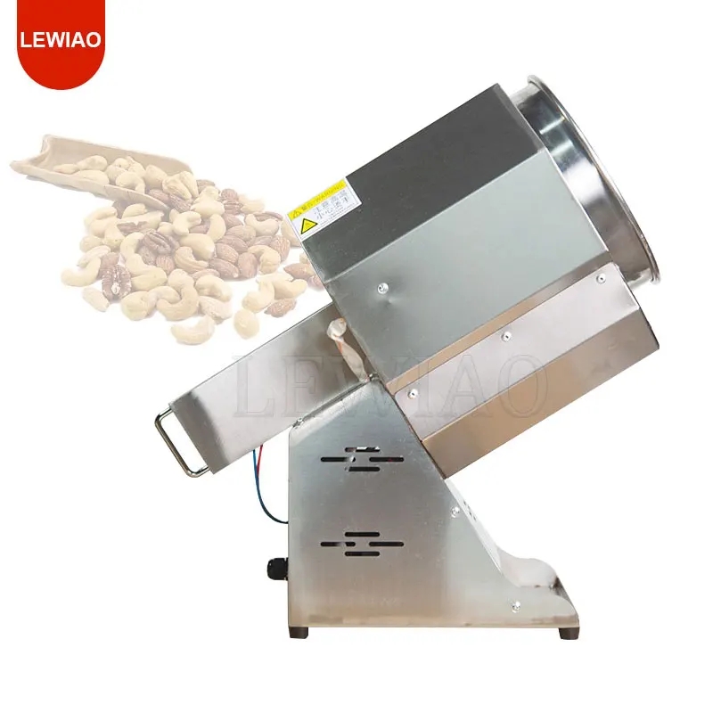 

Chestnut Peanut Melon Seed Coffee Bean Walnut Nut Roaster Stainless Steel Baking Roller Machine