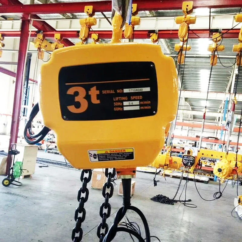 15-6S single-phase 15-ton electric chain hoist 3-ton electric chain hoist