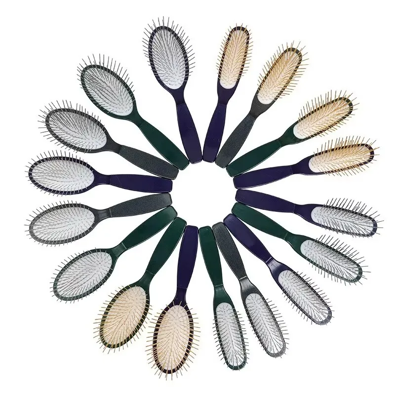 

10pcs Professional Luxury Rubber Pet Comb Removes Loose Undercoat and Tangles with Extra Long Needle for Dogs