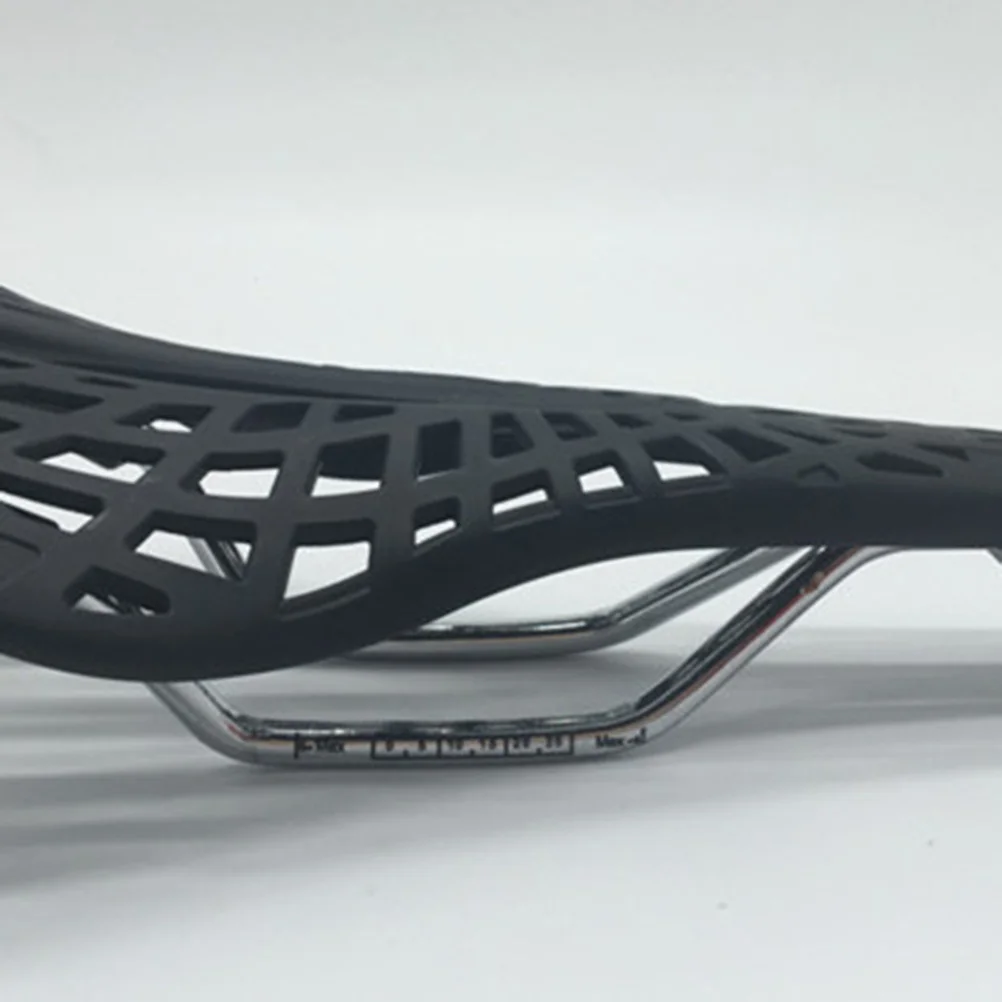 

Creative Spider Web Mountain Bike Saddle Ergonomic Hollow Seat For Road Folding Bikes Unisex Green Reduces Pressure Lightweight