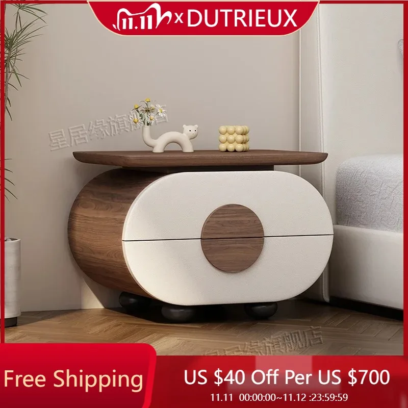 

Organizer Trendy Night Table Quality Delicacy Modern Exquisite Night Table Storage Interior Mesa De Cabeceira Room Decorations