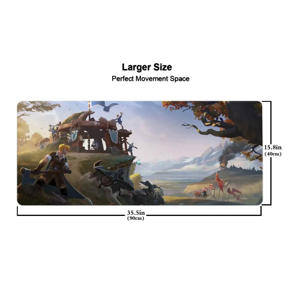 Albion mouse pad tablet mouse pad laptop xl desktop mouse pad, bonito hd arco-íris teclado para jogos, csgo player, 90x40