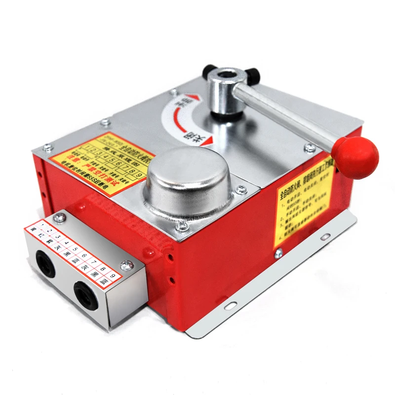 Automatic fire valve controller smoke exhaust actuator, flashlight integrated 70 /280 degree temperature sensor
