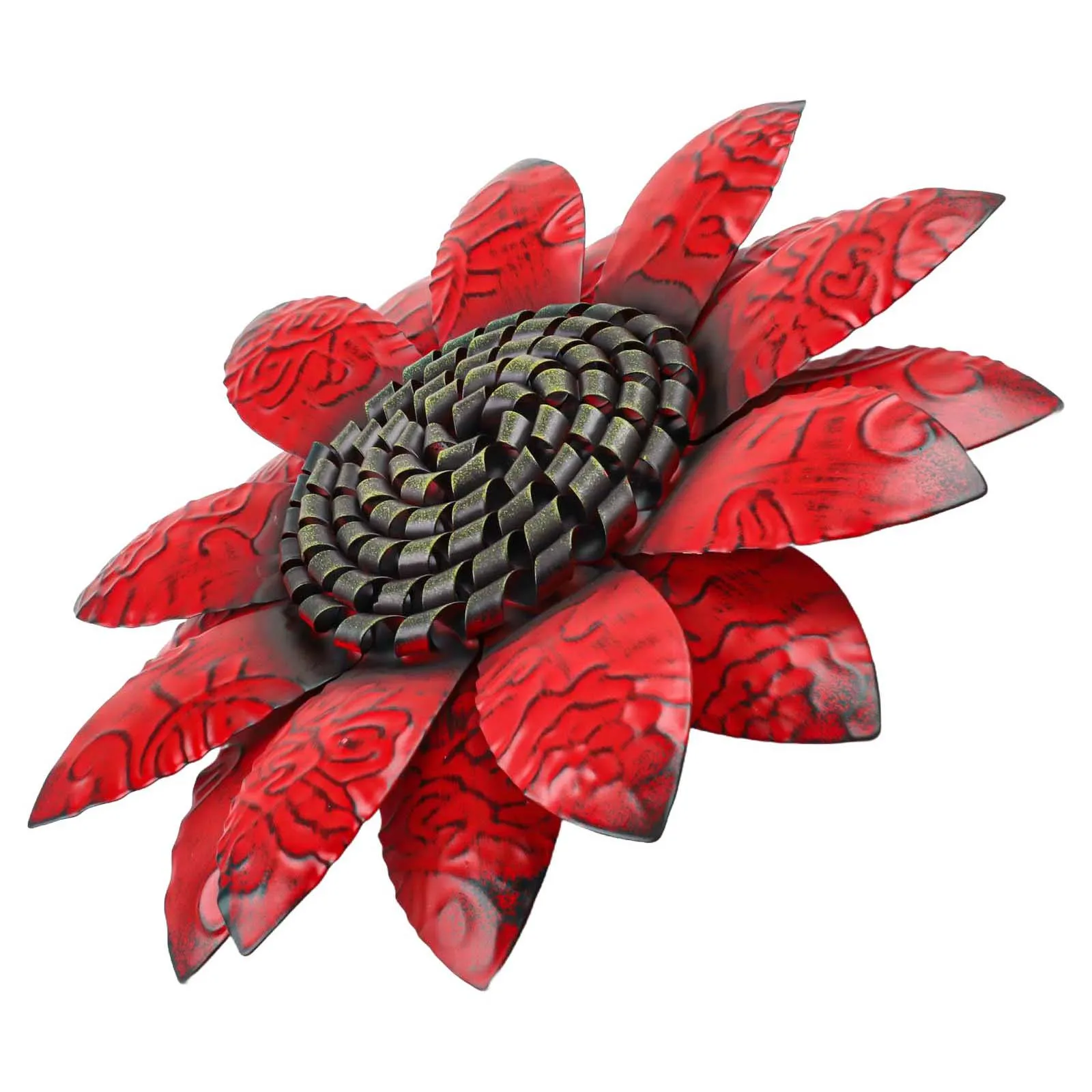 Flower Wall Decoration Wrought Iron Wall Decor Garden Decoration Stylish Wall Ornament Beautiful Garden Wall Ornament Home Decor