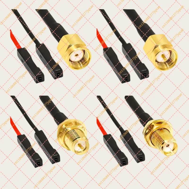 DuPont 2.54mm to SMA Male RF Test Cable | RG316 Coaxial Pigtail Jumper