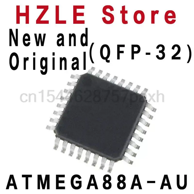 5-10PCS New and Original  ATMEGA88A AU QFP-32 RONNY IC ATMEGA88A-AU