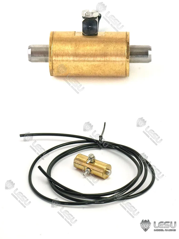 LESU Simulierter Messing-Hydraulikzylinder für schwere Baumaschinen, Baggerarm, Schnellwechsel-Hydraulikteile, Baggermodell Y-1542 – Detail 4