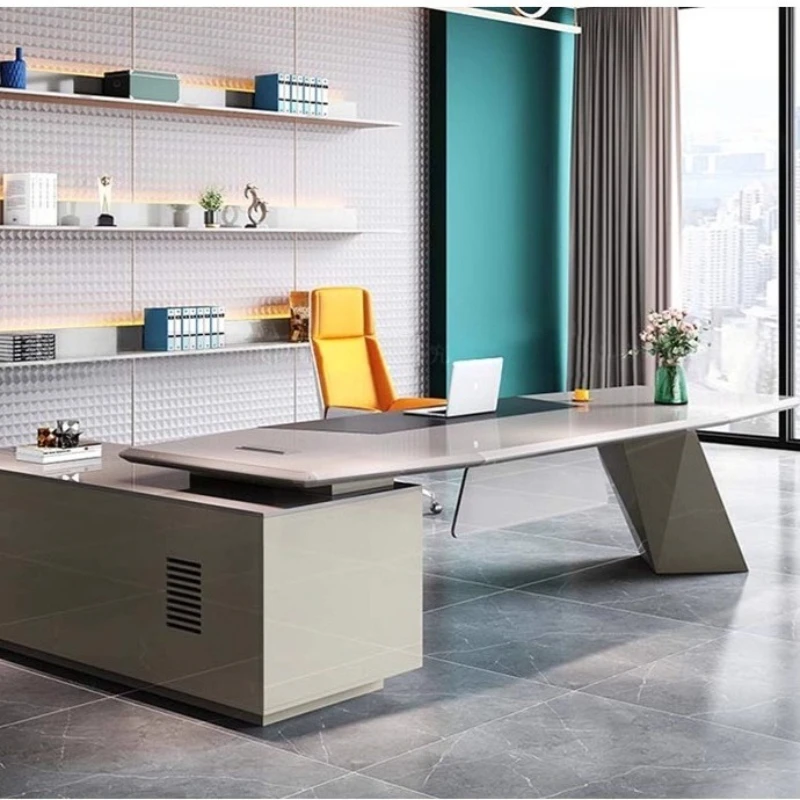 Modern Wood Gaming Study Office Desks Standing Portable Mesa De Escritorio Office Furniture Computer Designer Office Desks home