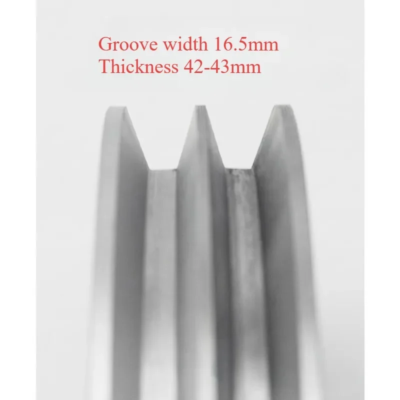B2-250 Triangular Belt Wheel Type B Double Groove Outside Diameter 250mm Cast Iron Motor Belt Disk Motor Accessories