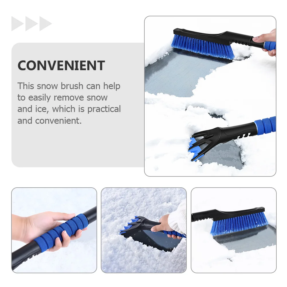 

1pc Snow Multi-Function Portable Adjustable Ice Scraper Snow Cleaning Tool Car Winter Accessory Windshield Glass Scraper