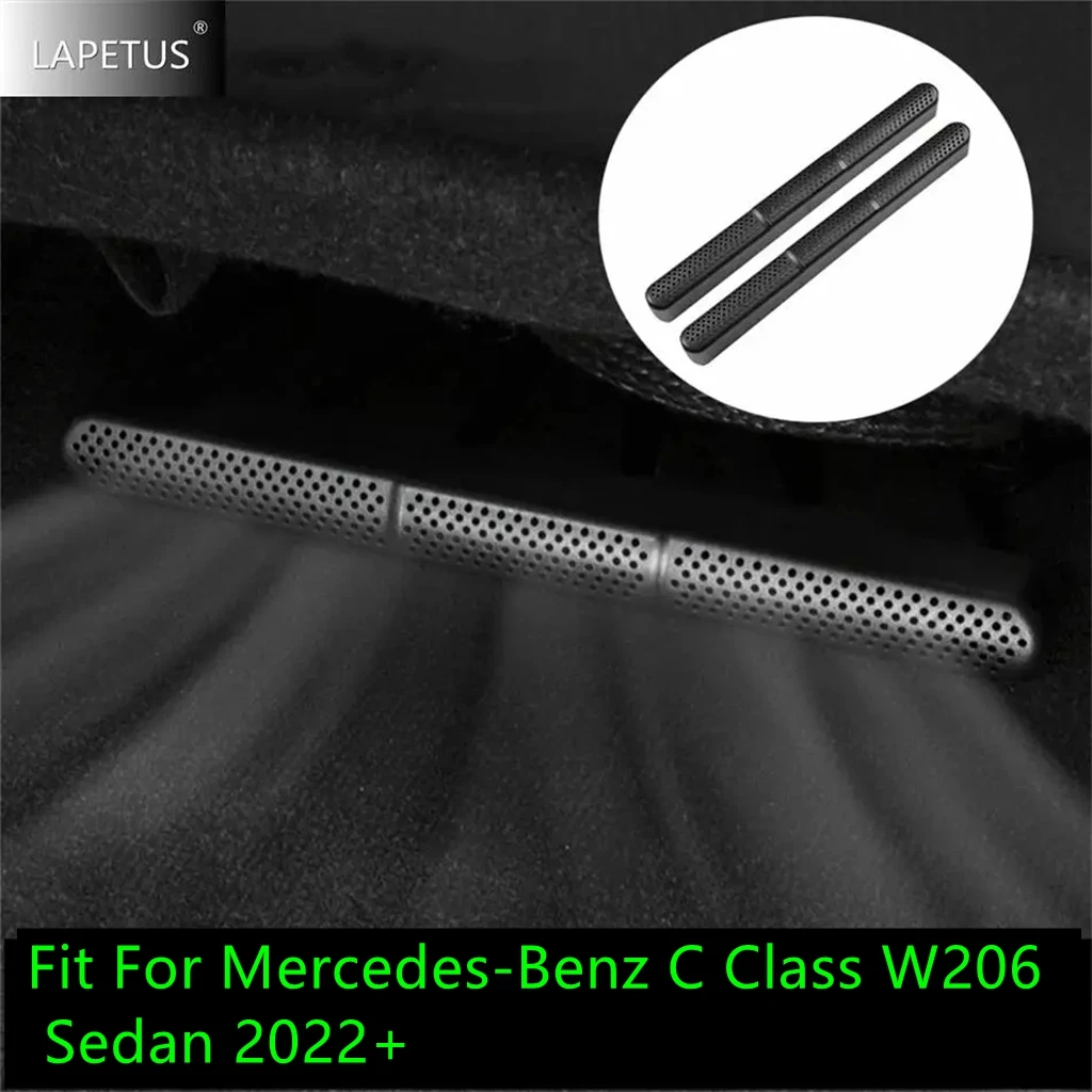 

Accessories Seat Under Floor Air Conditioner Outlet Exhaust Dust Grille Cover For Mercedes-Benz C Class W206 Sedan 2022 - 2024