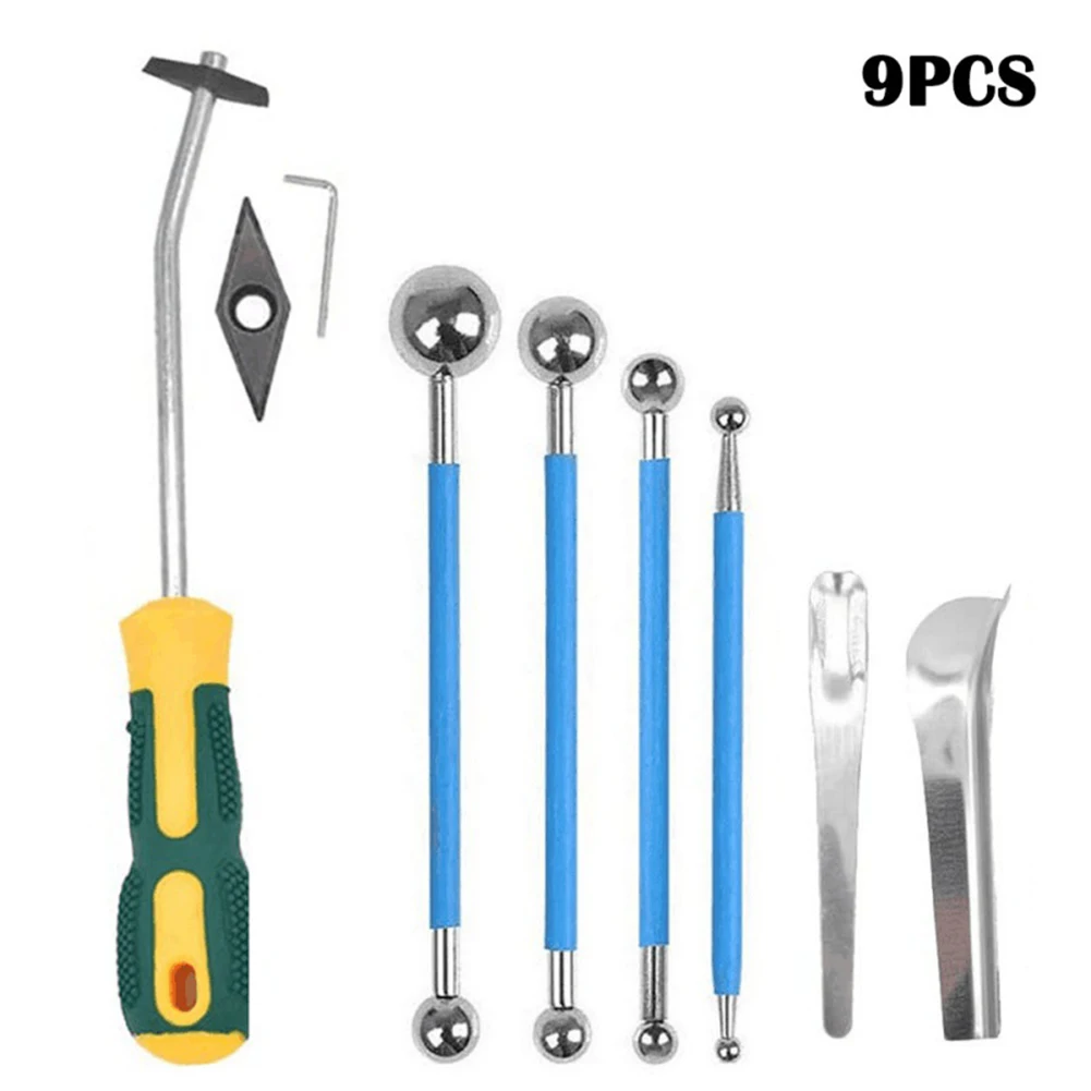 Filling Caulking Kit Parts Replacement 9pcs/set Accessories Floor Grout Removal Tool Kit Seam Suit For Floor Seam