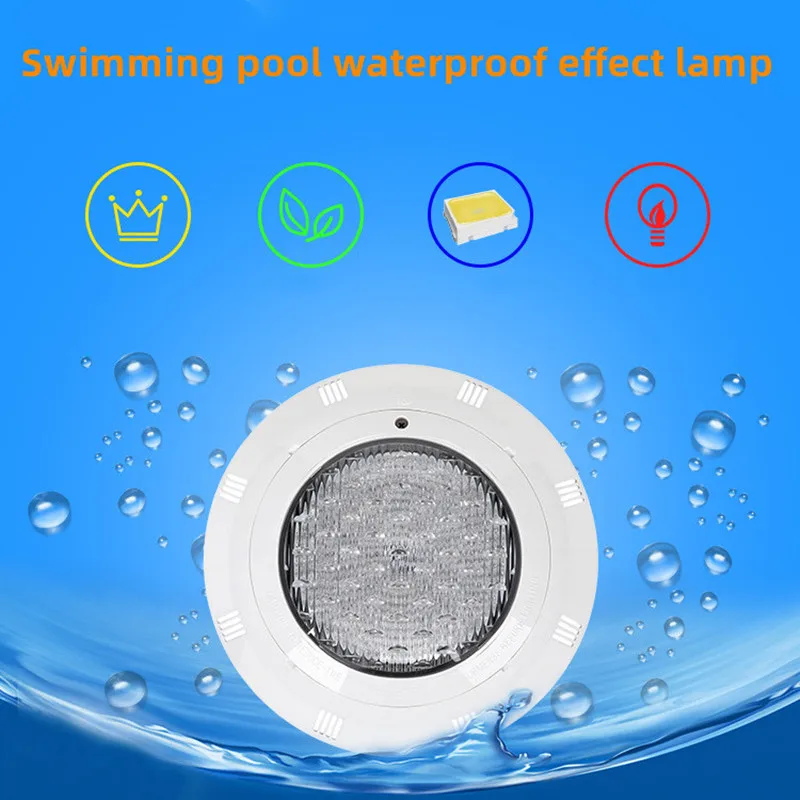 Imagem -06 - Led Subaquática Piscina Luzes Rgb Cor Mudando Ac12v Ip68 Lâmpada à Prova Dremote Água com Controle Remoto 20w 30 40 50 60 70