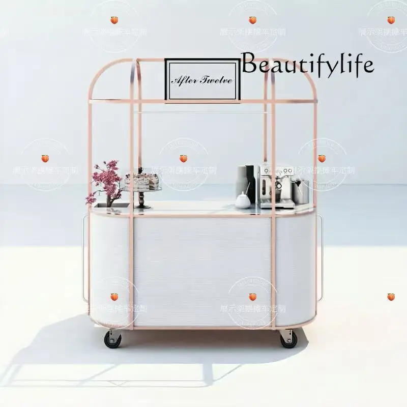 shopping mall float Commercial display vehicle Outdoor display stand Multifunctional event Commercial promotional vehicle