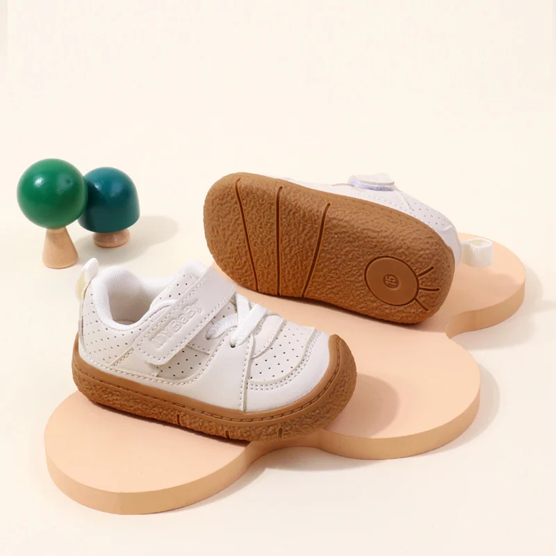 Babyschuhe, hochwertiges Kleinkind, 1–5 Jahre, Gummisohle, rutschfest, weiches PU, für Jungen und Mädchen, Frühlings- und Herbststil, Ooydoor BM06 – Detail 16