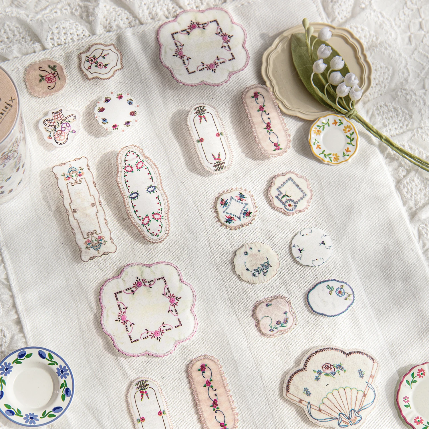 8packs/LOT The Book of Sewing series cute lovely retro decorative PET tape