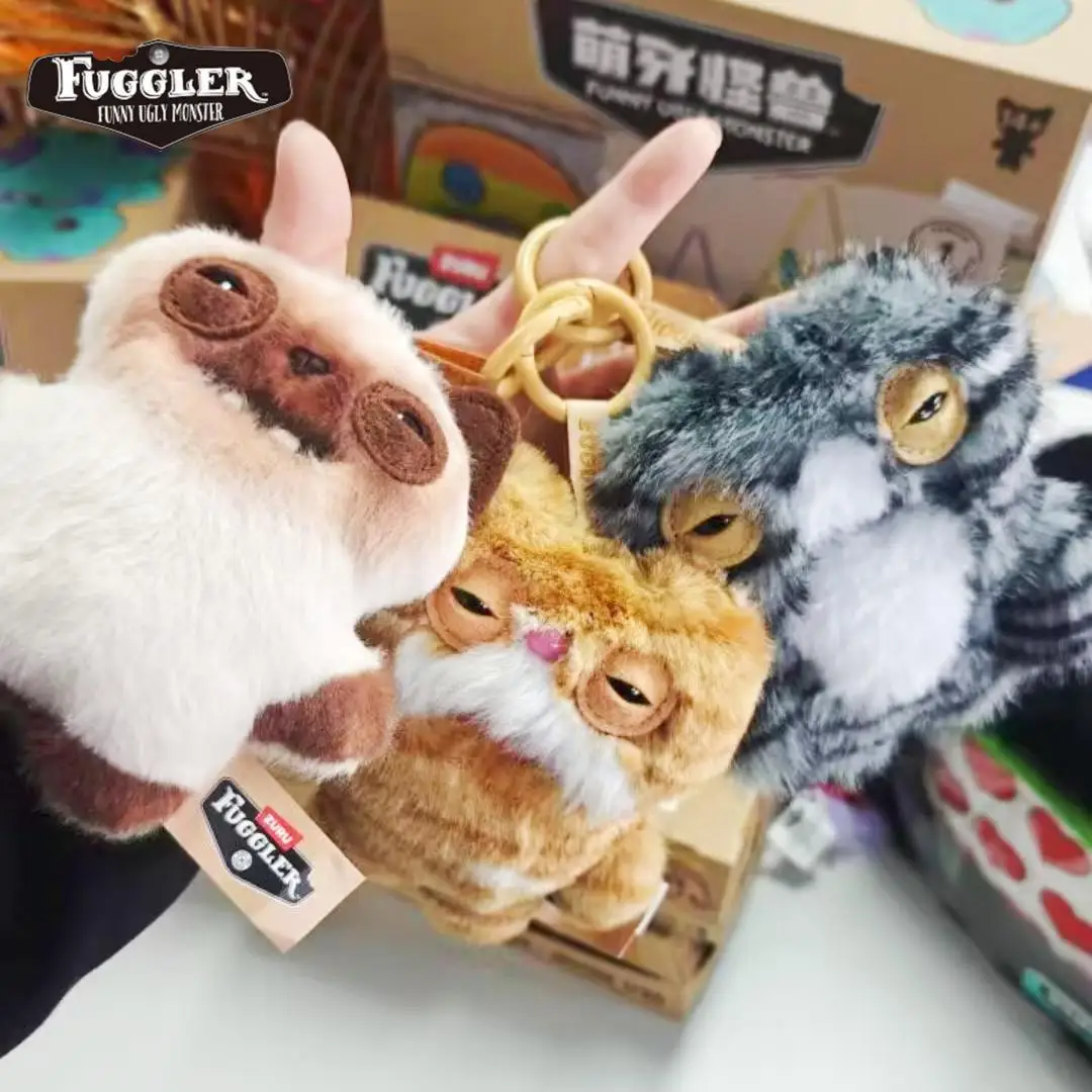 

Новые Оригинальные Плюшевые Игрушки Fuggler Alley Cats Series: Изысканные Монстры, Забавные Уродливые Монстры, Подарки на День Рождения