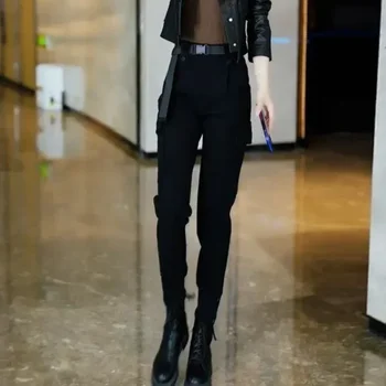 Broek Losse vrouwelijke broek Baggy damesbroek Hoge taille Xxl Kwaliteit Harajuku Alle medium Koreaanse mode-outfits Kleding 90s