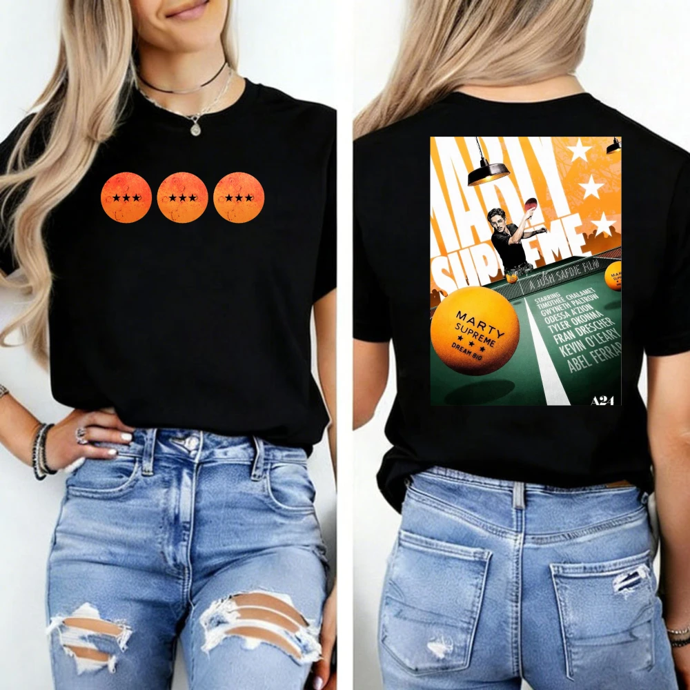 Marty Supreme Timothée Chalametunisex T-shirt Ultimate Pickleball Showdown Unleash Power of The Court with This Crossover Tee