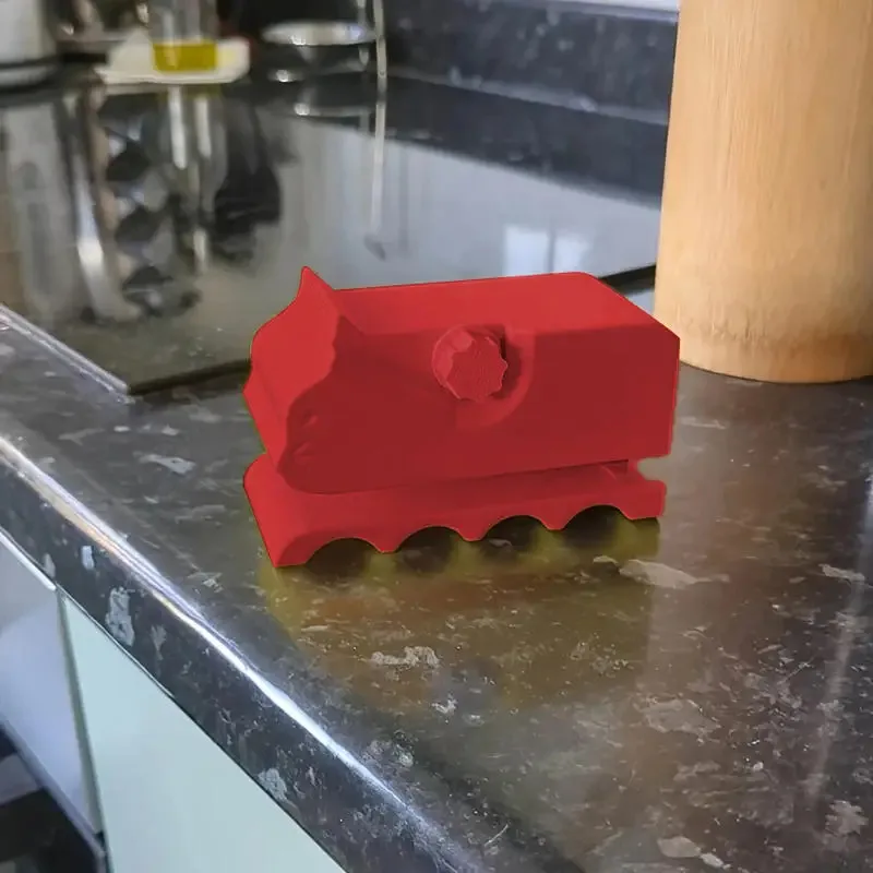 Cute Cardboard Cutter for Cat Scratcher, 3D Printed Cat-Shaped Die Cut Tool, DIY Craft Scissors, Practical Shears for Cardboard