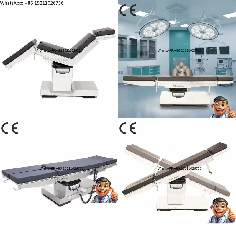 Multi-functional Electric Hydraulic Radiolucent Operating Table for Neurosurgery Surgery