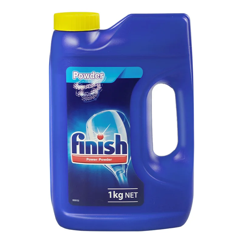 finish bright dishwasher special dishwashing powder 1KG bottle non-dishwashing block dishwashing beads