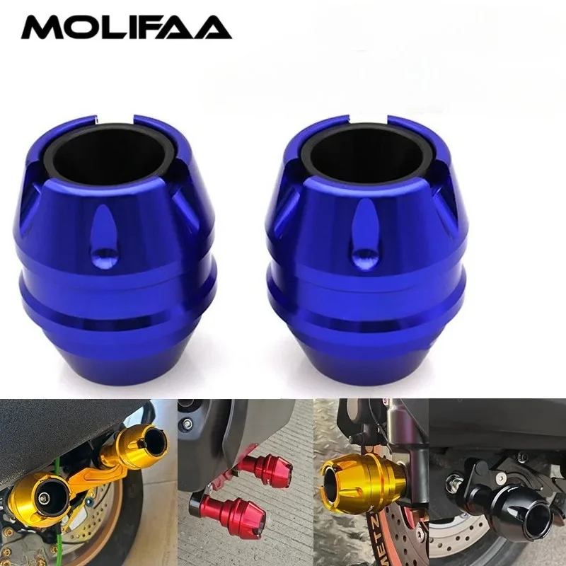 

For Yamaha XMAX 300 250 400 V1 V2 Motorcycle CNC Front Wheel Frame Sliders Schock-Resistant Ball Fork Fall Cover Accessories