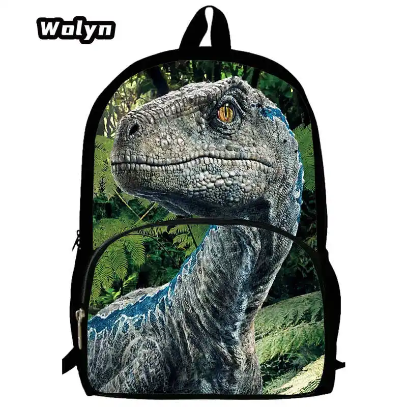 Mochila Dinosaur School Backpack,Jurassic Printed Schoolbags for Pupil Students,Large Capacity School Bags for Girls Boy